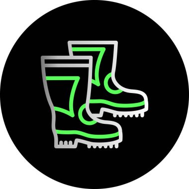 Boot. Web simgesi basit tasarım