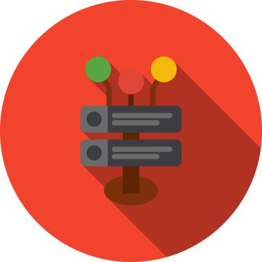 Seo simgesinin vektör illüstrasyonu