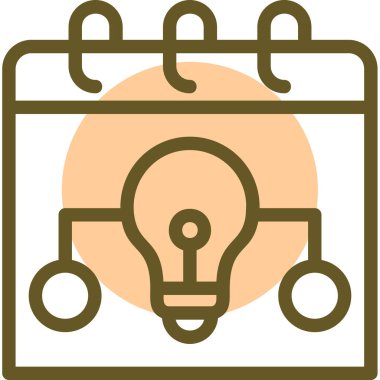 ışık simgesi, vektör illüstrasyonu