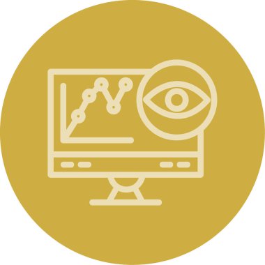 seo modern simgesinin vektör illüstrasyonu