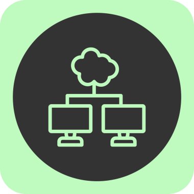 Beyaz arkaplanda vektör simgesi izole edildi