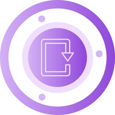 ok simgesi vektör illüstrasyonu