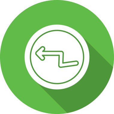 ok simgesi vektör illüstrasyonu