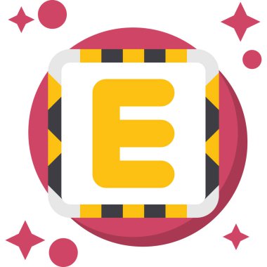 R harfi logo tasarım şablonu