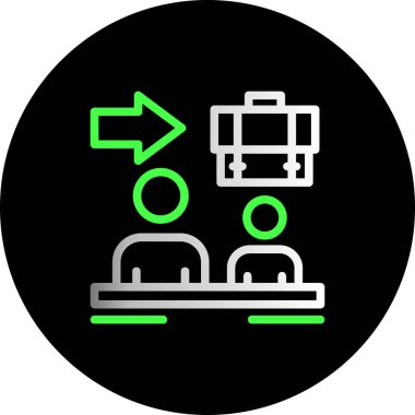 seo modern simgesinin vektör illüstrasyonu