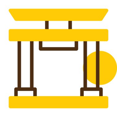 Çin Yeni Yıl ikonunun vektör illüstrasyonu