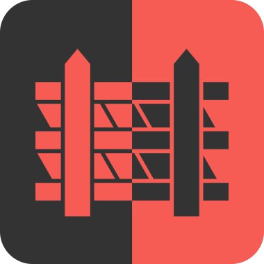 inşaat endüstrisi simgesi düz stil