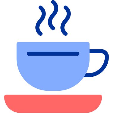 Kahve fincanı. Web simgesi