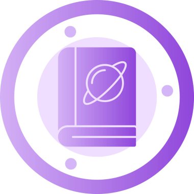 Kitap. Web simgesi basit illüstrasyon