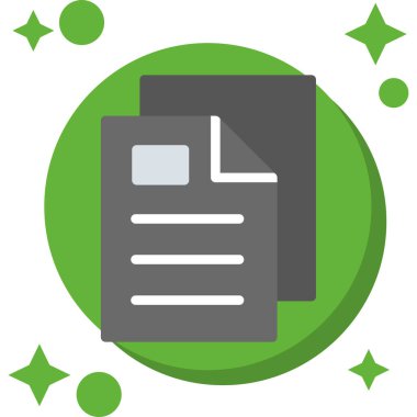 Kontrol Listesi Düz Vektör Simgesi