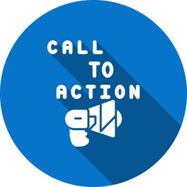 Hoparlörlü megafon. Duyuru. Hoparlör. vektör stoku illüstrasyonu