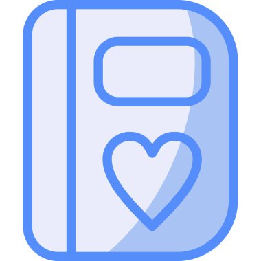 aşk harfi simgesi, özet vektörü