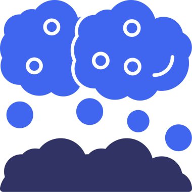 Beyin. Web simgesi basit tasarım