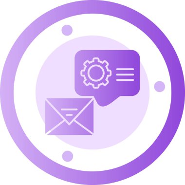 E-posta. Web simgesi basit tasarım