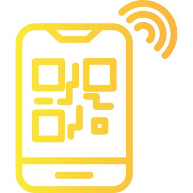 cep telefonu simgesi. Web illüstrasyonu