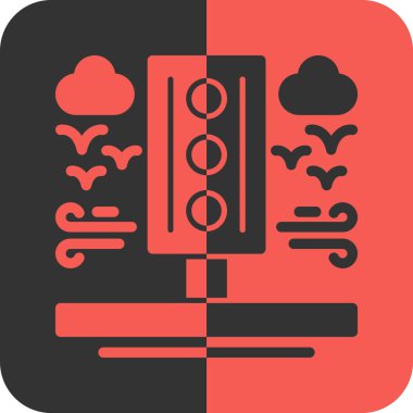 Gıda simgesinin vektör illüstrasyonu