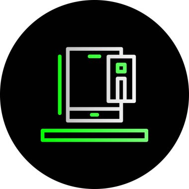 Web simgesi için vektör illüstrasyonu