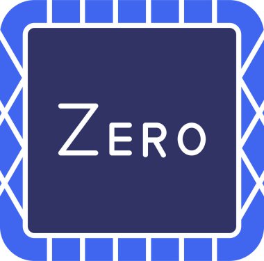 sıfır sıfır sıfır simgesi dolu - özet biçimi