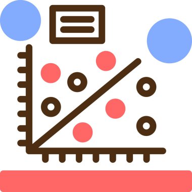 Grafik. Web simgesi basit illüstrasyon