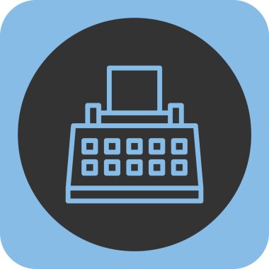 Takvim vektör simgesi. düz simge illüstrasyonu.