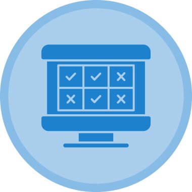 Web simgesi, vektör illüstrasyonu