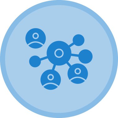 Bağlantı. Web simgesi basit illüstrasyon