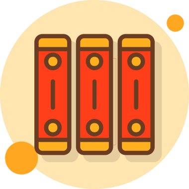 kitap simgesi vektör illüstrasyonu