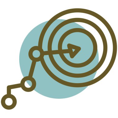 seo modern simgesinin vektör illüstrasyonu