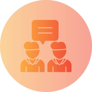 İnsan simgesinin vektör illüstrasyonu