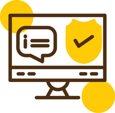 İnternet sohbeti. Basit resimleme