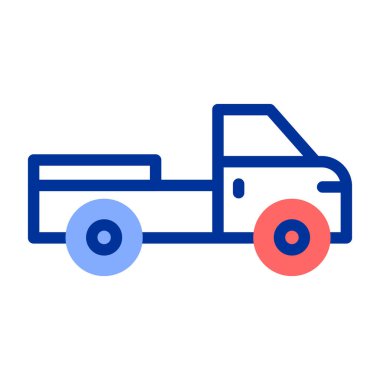 kamyon web vektör simgesi