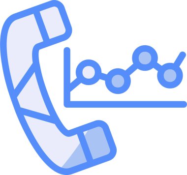 Telefonunuz var. Web simgesi basit illüstrasyon