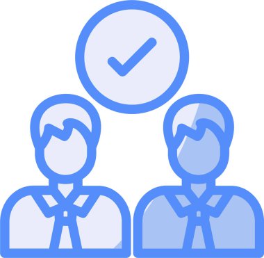 insanlar ikon vektör illüstrasyon tasarımı