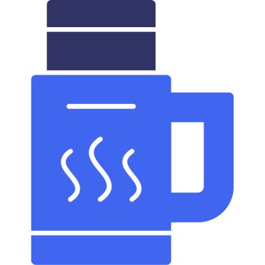 Kahve fincanı. Basit resimleme