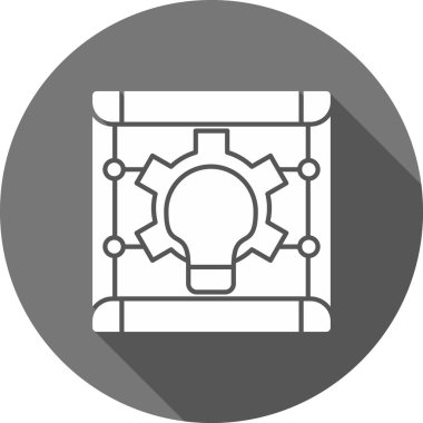 Modern b 'nin vektör çizimi ışık simgesinden yoksun