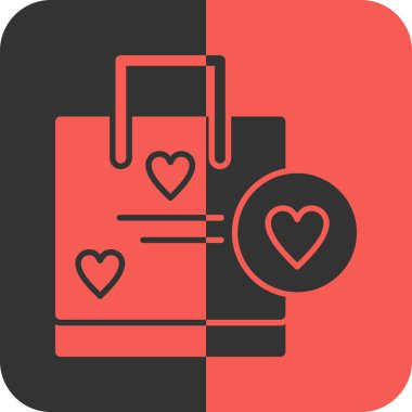 kalp simgesi soyut bir grupta izole edildi