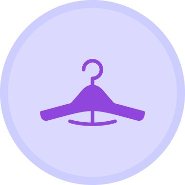 Askı. Web simgesi basit illüstrasyon