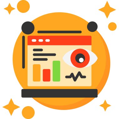 iş analizi grafik simgesi