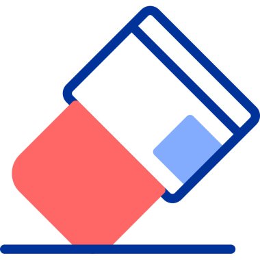 Kredi kartıyla. Basit resimleme