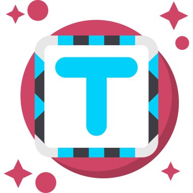 Vektör illüstrasyonu, simge ögesi arkaplanı