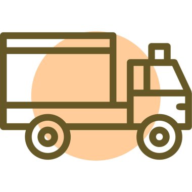 kamyon simgesi çizimi