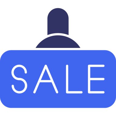 Satış. Web simgesi basit illüstrasyon