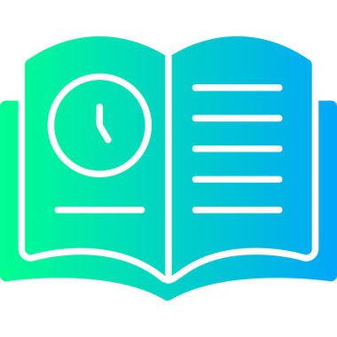 Kitap. Web simgesi basit tasarım