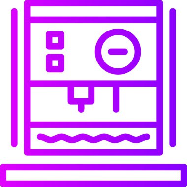 Tarayıcı. Web simgesi basit illüstrasyon