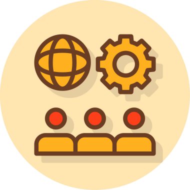 Vektör illüstrasyonu, simge ögesi