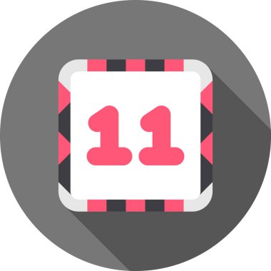 number one icon vector illustration