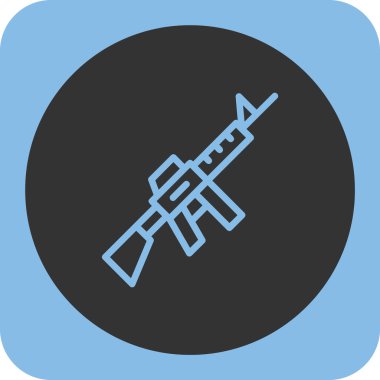 Projeniz için vektör silahı simgesi