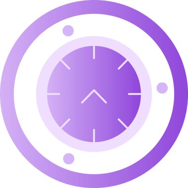 Pusula. Web simgesi basit illüstrasyon