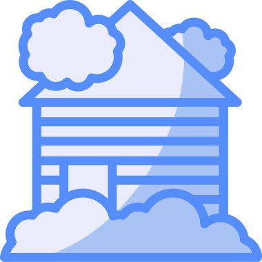 bina çatısı simgesi