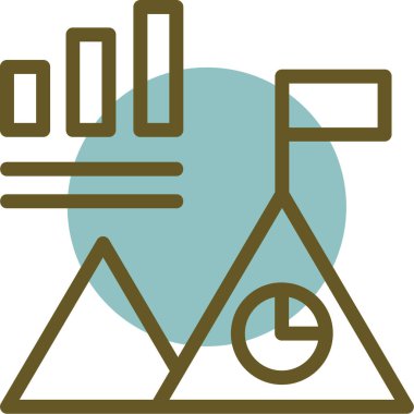 seo modern simgesinin vektör illüstrasyonu